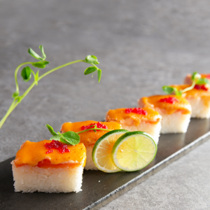 Sake- oshizushi 鮭押し寿司